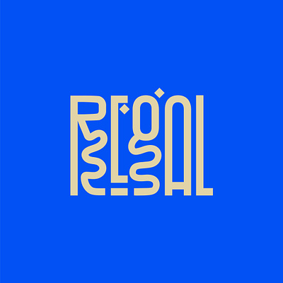 Reimagined Logo Regal branding custom font design graphic design icon illustration lettering logo logo concept logotype redesign reimagined typography typography designer vector