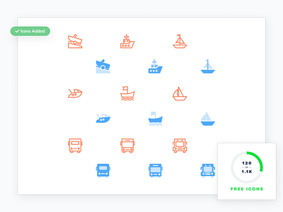 Transportation stroke & duotone icons with standard and sharp color cute download free icons openstroke pixel svg transportation ui vector vibrant