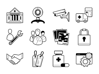 Icons affinity designer branding design icons illustration vector