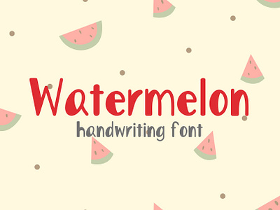 Watermelon Simple Font>>https://creativemarket.com/Ruddean2109 basic font craft font cute font design display font font font design graphic design handwriting modern font simple font typography