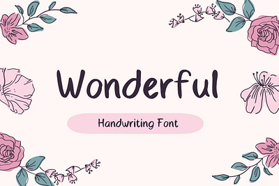 Wonderful Cute Font>>https://creativemarket.com/Ruddean2109 basic font craft font cute font design display font font graphic design handwriting simple font typography