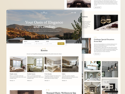 Hotel booking booking flow booking steps clean design hotel hotel booking hotel homepage hotel web hotel web design hotel website hotel website ui luxury luxury hotel minimalistic design room details ui ui design user interface uxui website ui