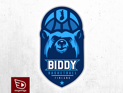 Logo concepts - hoops basketball branding chipdavid dogwings graphic design hoops logo sportsgraphic vector