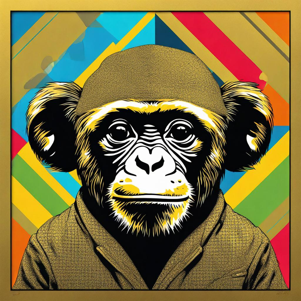 Ape Pop Art by Sven Hansen on Dribbble