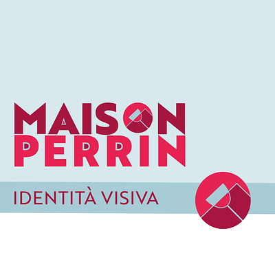 Brand identity - Maison Perrin branding logo vector wine