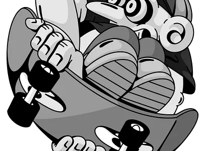 I am skateboard player. ahmu ahmu artwork branding designer graphic design illustration illustrator