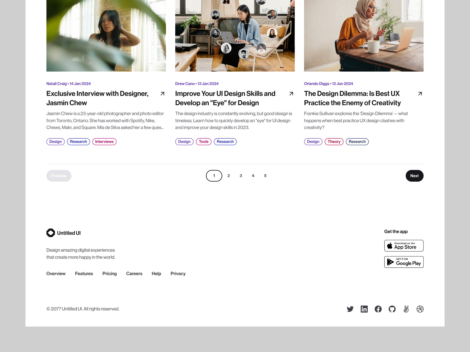 Resources and insights — Untitled UI by Jordan Hughes® on Dribbble