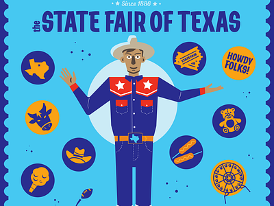 State Fair Of Texas autumn big tex corn dog cow cowboy fall state fair state fair of texas teddy bear texas western