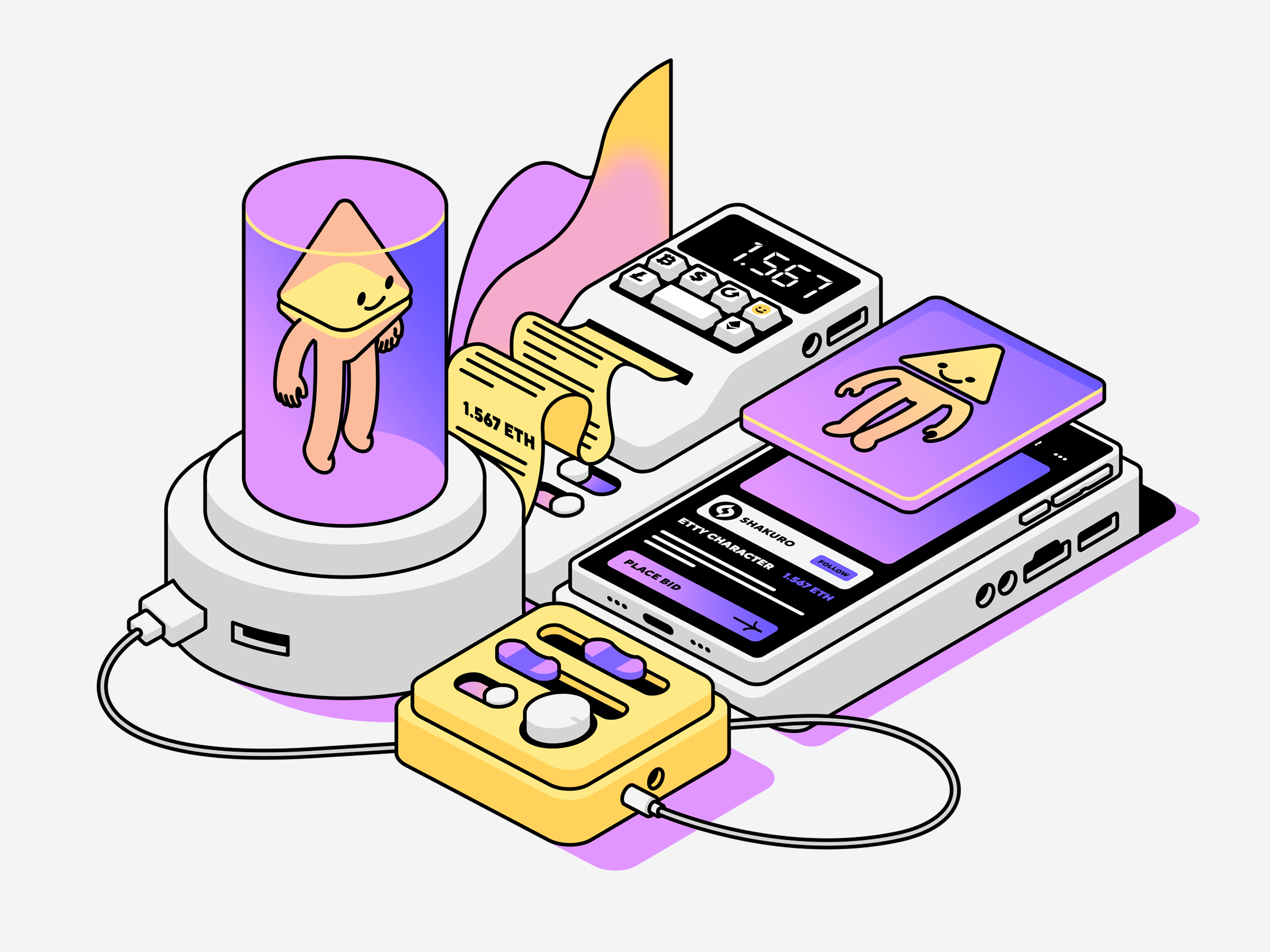 Example of Crypto Illustration