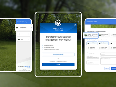 VISTAR | An AR-Powered Customer Conversion App (1) ar augmented reality form log in sign up tablet ui ux