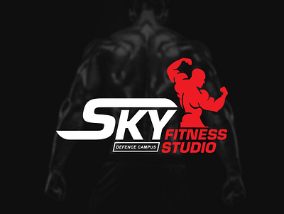 Sky Fitness Studio Logo Design logo