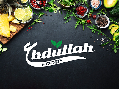 Abdullah Foods Logo Design branding graphic design