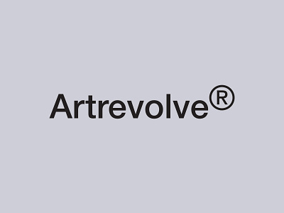 Artrevolve® agency art creative design graphic design helvetica logo logotype revolver studio