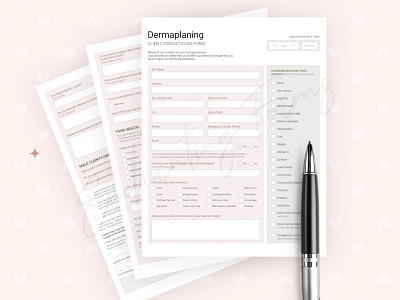 Dermaplaning client consultation form beauty enhancement consultation dermaplaning client consultation dermaplaning technician business dermaplaning treatment consent skin dermaplaning consent skin exfoliation