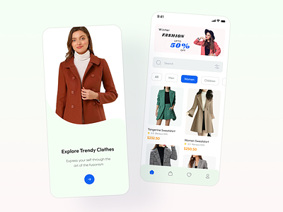 Clothing Mobile App Design appdesigners appdesigntrends appdevelopment appinspiration appinterface appui clean clothingapp fashionappdesign fashioninnovation fashiontech fashiontechtrends mobileappux mobiledesign mobilefashion mobileui modern uiuxdesign uxdesign womenclothes