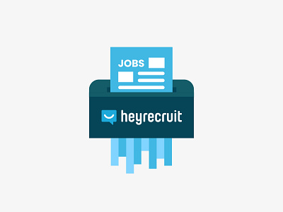 Heyrecruit graphic design icon iconography job recruiting set software tool