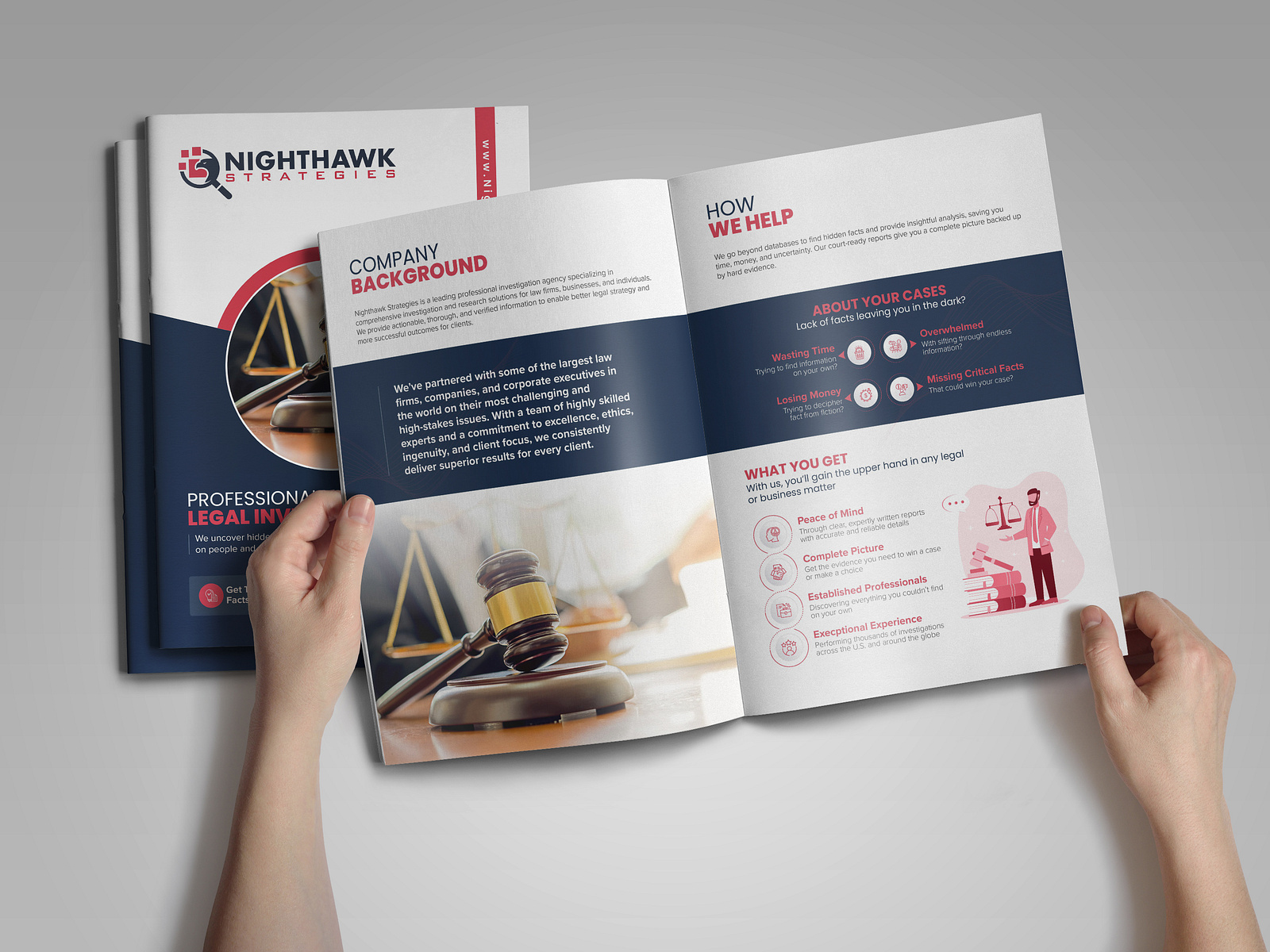 Law Firm Booklet Design by Alamin K on Dribbble