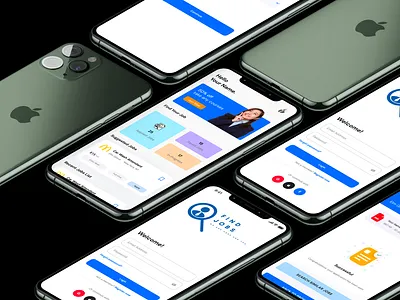Case Study : Job Search Tool for Formerly Incarcerated People app case study design graphic design illustration jobs portal mobile app design ui user research user summary ux