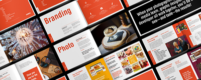 Carnsmedia Services Brochure 🍔 branding design graphic design print typography vector