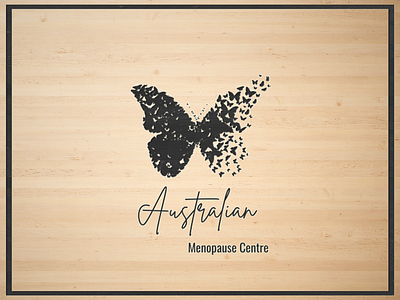 Australian Menopause Centre Logo Design abstract