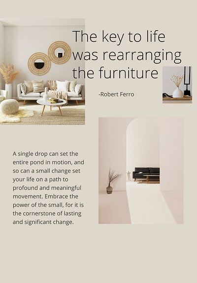 Blog inspiration beauty design furniture inspiration layout ui