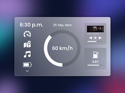 Daily UI Challenge 034 - Automotive Interface automotive interface dailyui design illustration interface interface design productdesign ui uidesign uiux uiuxdesign userinterface ux uxdesign