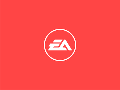EA Game - Logo rebrand arts brand branding design ea electronic electronic arts game graphic graphic design illustration logo rebrand redesign typography vector video videogame