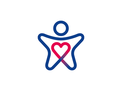 Healthy Human branding graphic design health heart human logo