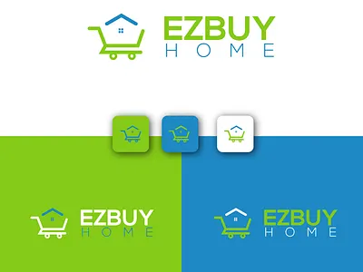 EZBUY HOME Logo and Brand style guides brand style guides branding creative logo design fiverr graphic design illustration logo logo design logo maker