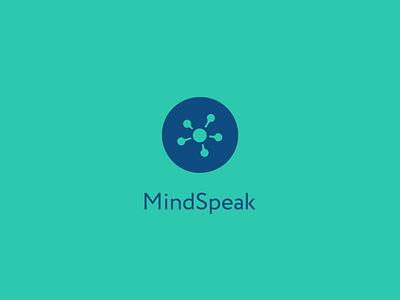 MindSpeak – Logo Design ai api brand design branding cloud logo logo design logotype mindspeak start up tech video call voice ai voip