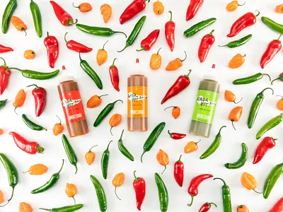 Smokeshow bottle label brand branding design food branding graphic design heat hot sauce illustration logo mexican food packaging packing design pepper spicy typography vector