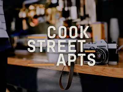 Cook St Brand apartments app branding building design graphic design high rise illustration logo luxury oregon portland real estate typography ui urban ux vector