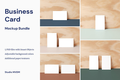 Business Card Mockup Bundle graphic mockup