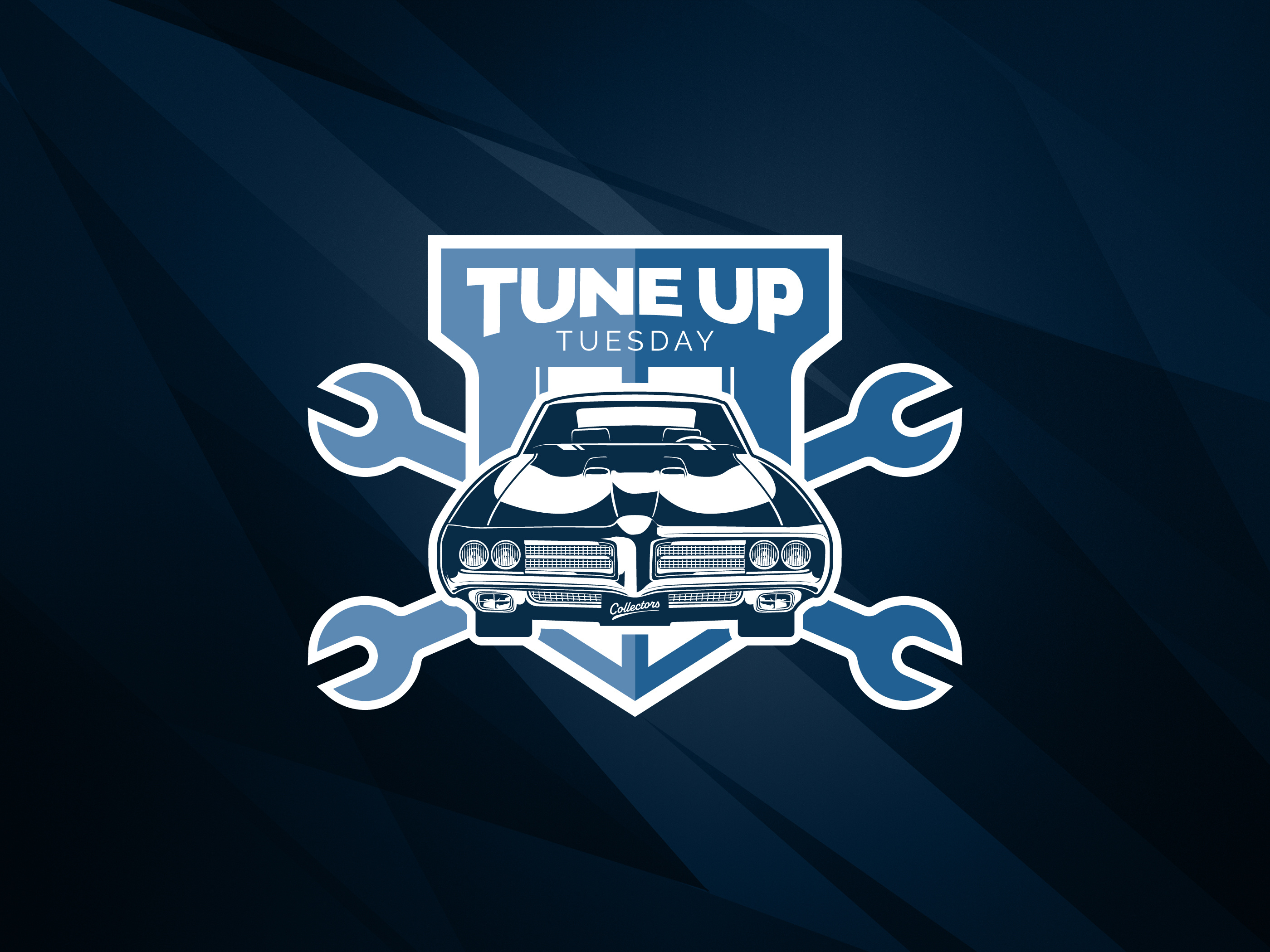 Tune Up Tuesday - Badge Logo badge badge design badge logo classic car logo logo design mechanic logo