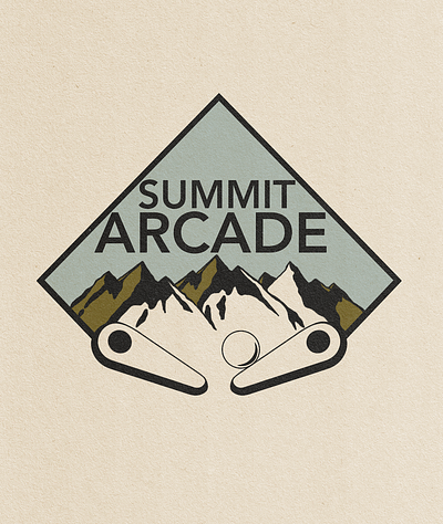 'Summit Arcade' Logo Design branding design illustration logo