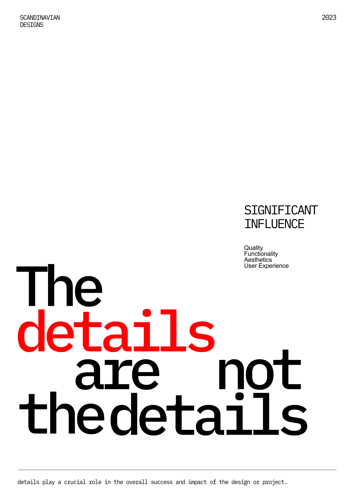 Typo Poster - 002 art design illustration typography ui