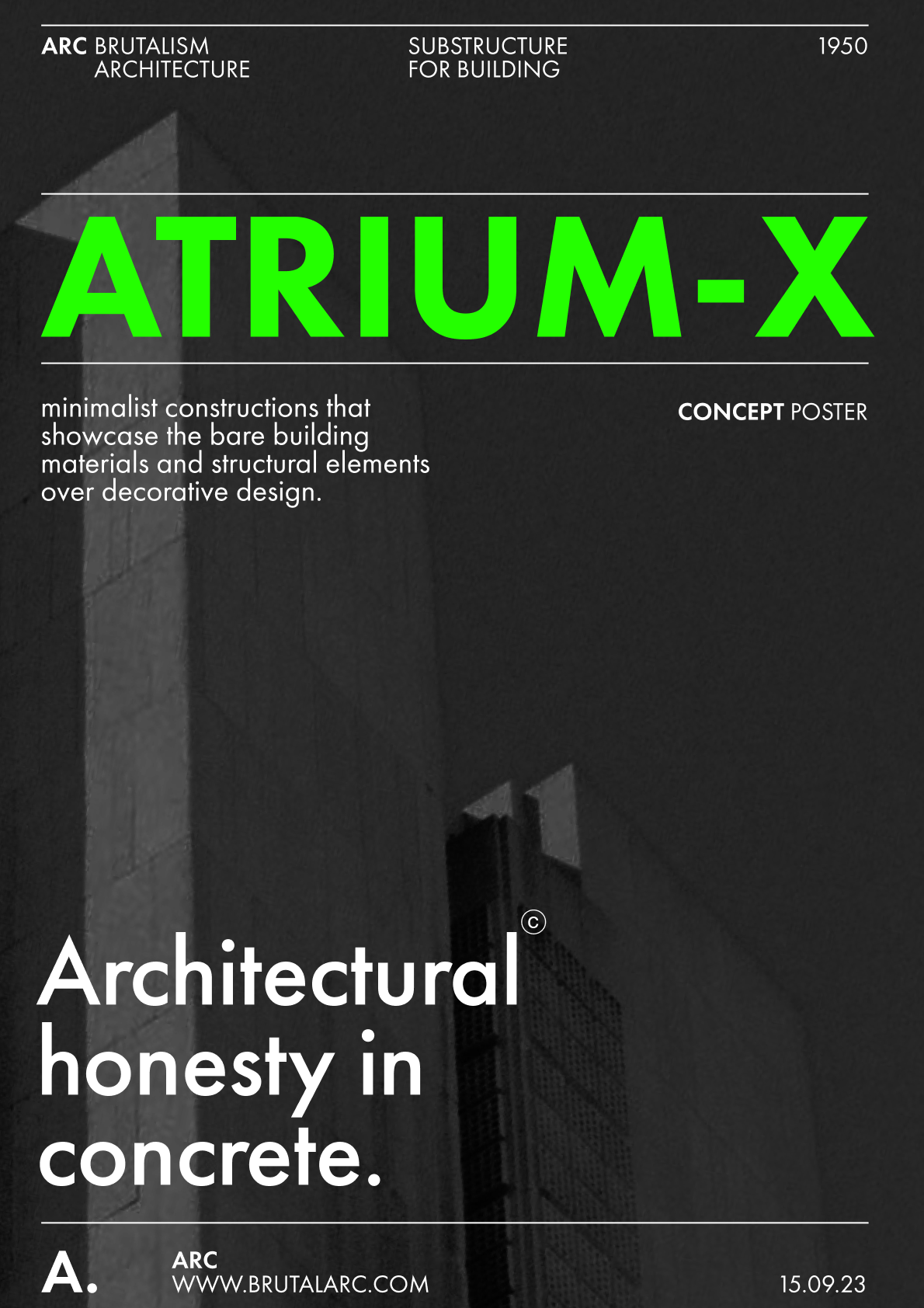 Typo Poster - 006 art design graphic design typo typography ui