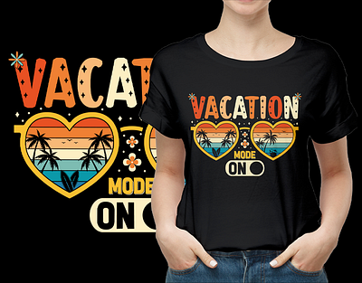 SUMMER T-SHIRT DESIGN apparel beach beachlife branding clothing design fashion graphic design illustration love nature ocean photography sea summer sun sunset travel vacation vector