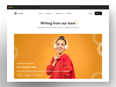 Daily UI 007 - UX UI Designer - Web design - team content crative figma heroheader ui uidesign uiux user userexperince userinterface ux uxdesign uxui web