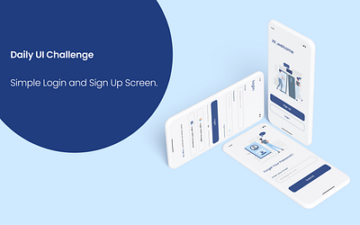 Login and Sign Up Screens app design figma illustration login screens signup ui ui design uiux