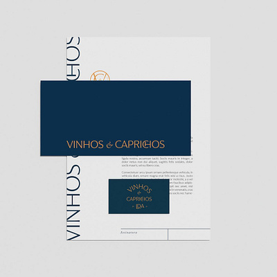 Vinhos e Caprichos BRANDING branding creativedesign designinspiration digitaldesign graphic design logo logodesign stationery webdesign