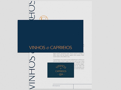 Vinhos e Caprichos BRANDING branding creativedesign designinspiration digitaldesign graphic design logo logodesign stationery webdesign