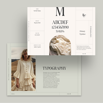 Minimalist Fashion E-Commerce Brand Typography brand guidelines e commerce epic society fashion minimalist typography