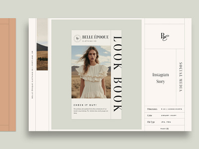 Minimalist Unisex Fashion E-Commerce Social Media Guidelines brand guidelines brand strategy fashion minimalism minimalist social media social strategy unizex visual design