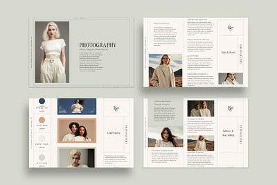 Minimalist Unisex Fashion E-Commerce Photography Guidelines brand guidelines branding fashion guidelines minimalism photography unisex