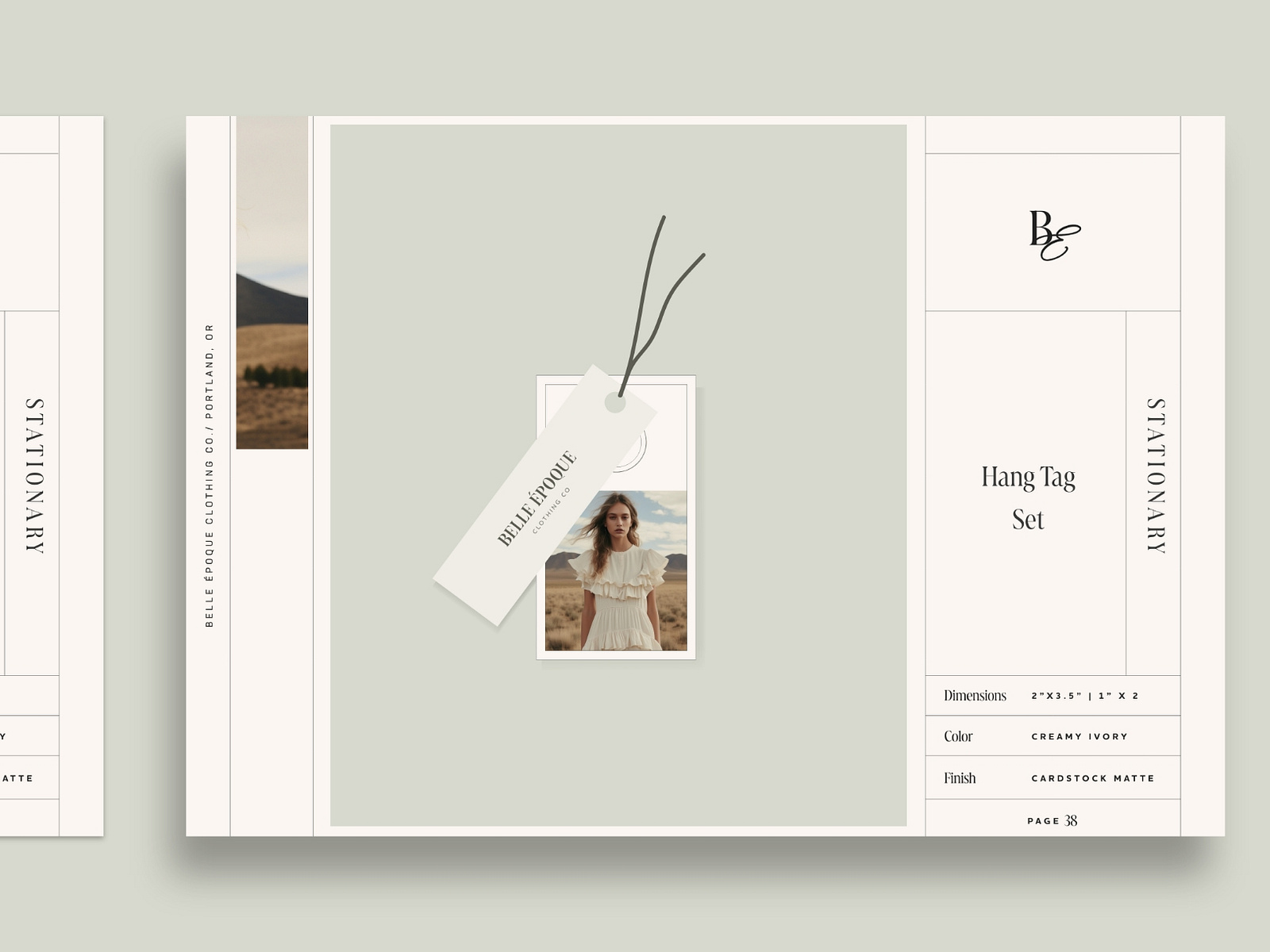 Minimalist Unisex Fashion Hang Tag by Amanda Hewett on Dribbble