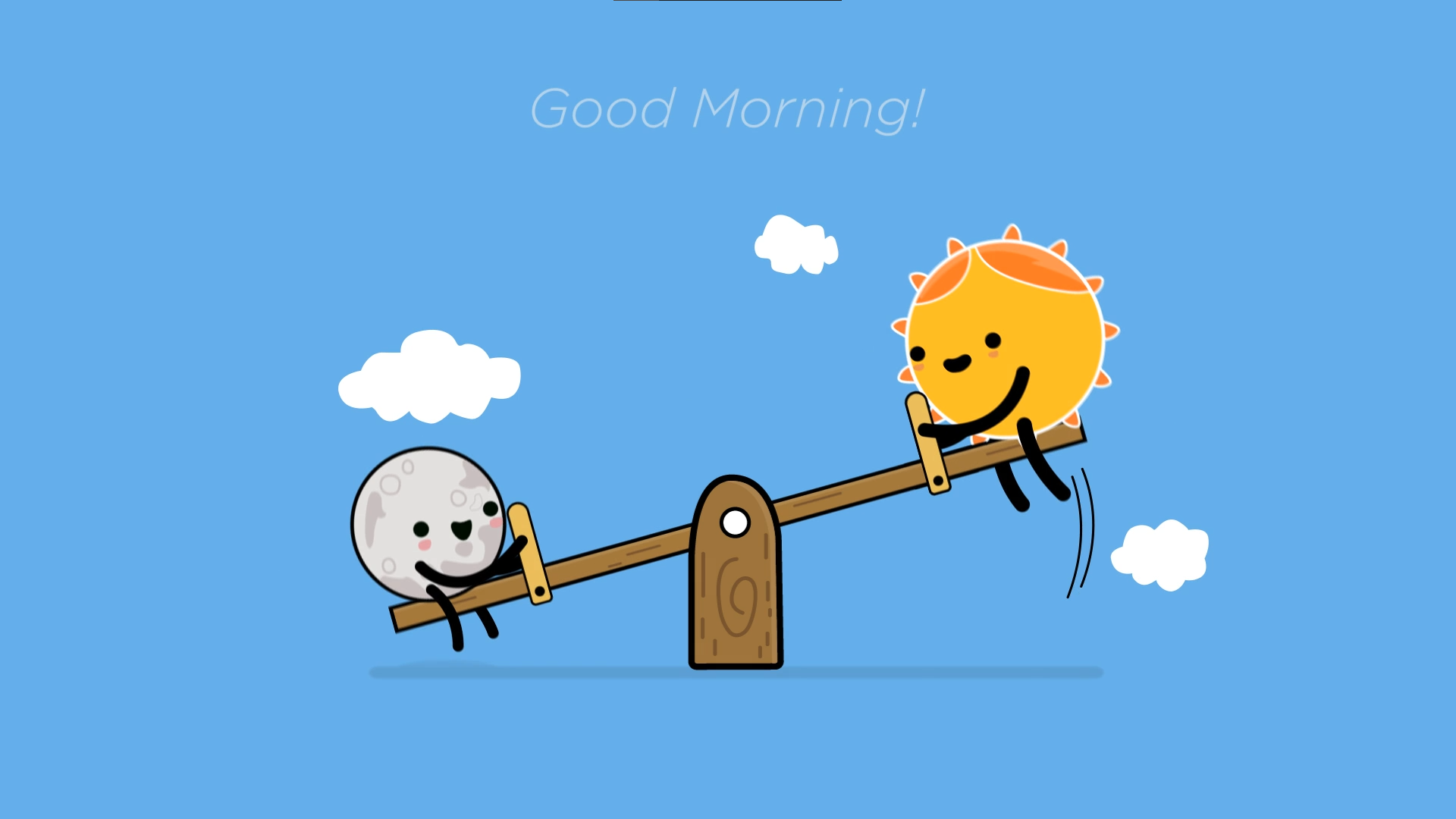 Alternation Of Day And Night aftereffects animation characters day motion graphics night runcycle swing