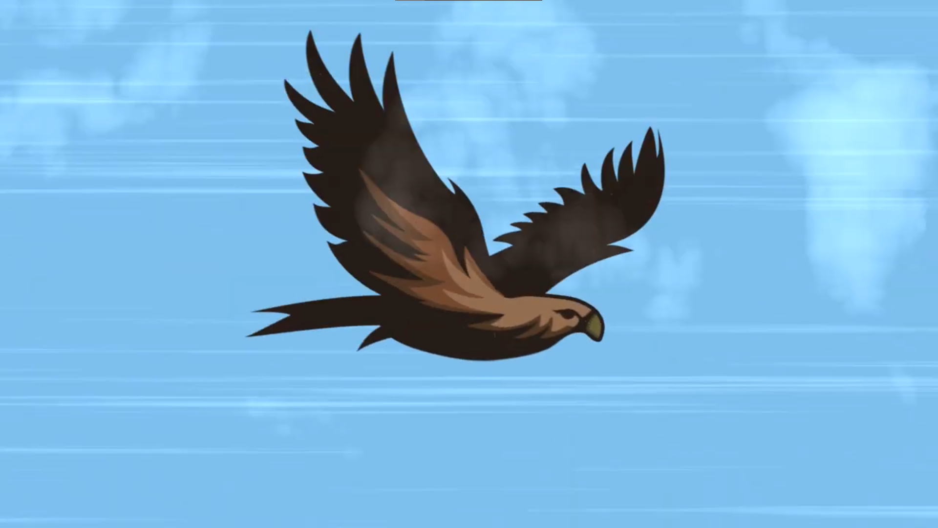 Football Team Logo Animation aftereffects animation bluesky football hawk logo motion graphics