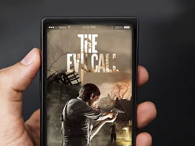Bethesda: The Evil Within campaign microsite creative direction figma ui ux