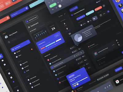 Task Flow - Task Management Dashboaard dashboard illustration saas task task management ui ui design uiux web app web design